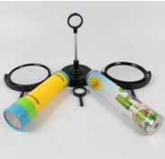 組合面鏡、哈哈鏡、簡易變焦透鏡、萬花筒